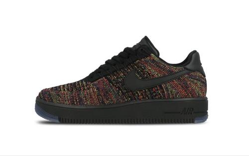 Air Force 1 Flyknit Low _Black_Multi_ 817419-001 size_ 36-45-042a1953